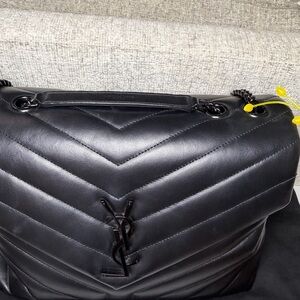 Yves Saint Laurent Black Shoulder Bag